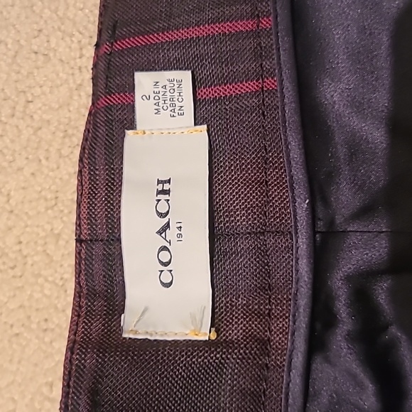 Coach Oversized Shorts, Sz 2 - Picture 3 of 7